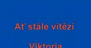 Ať stále vítězí Viktoria - hymna FC Viktoria Plzeň