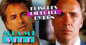 Miami Vice Episodes Directed By Don Jonson