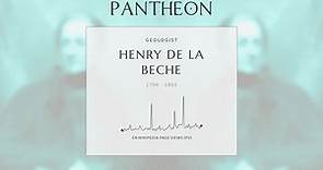 Henry De la Beche Biography - English geologist and palaeontologist (1796–1855)