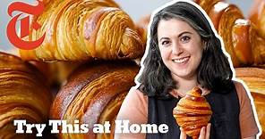 Make Perfect Croissants With Claire Saffitz | Try This at Home | NYT Cooking