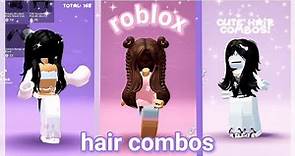 Roblox Hair Combos *TikTok Compilation*