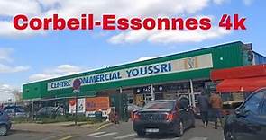 Corbeil-Essonnes 4K- Driving- French region