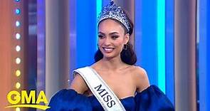 R'Bonney Gabriel talks historic win in Miss Universe 2023 | GMA