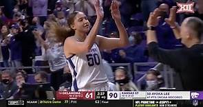 No. 14 Oklahoma vs Kansas State Women's Basketball Highlights