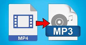 How to Convert MP4 to MP3 on Windows 10! (2024)
