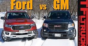 What's the Best American Midsize Truck? Ford Ranger FX4 vs GMC Canyon All Terrain