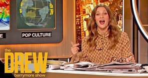 Drew Launches The Drew Barrymore Show’s First Episode with Drew’s News