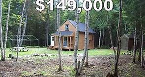 Maine Lakefront homes for sale | View this cute cabin