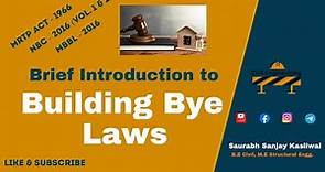 Building Bye Laws