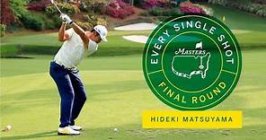 Every Shot From Hideki Matsuyama's Final Round | The Masters