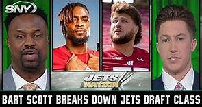 Bart Scott breaks down Jets 2023 draft class: how well did Gang Green do? | Jets Nation | SNY