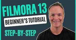 How to use Wondershare Filmora 13 to Edit Videos - Beginner's Tutorial