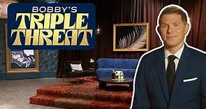 Bobby Flay Previews His Triple Threat Throwdown | Bobby's Triple Threat | Food Network