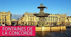 FONTAINES DE LA CONCORDE - FRANCE, PARIS