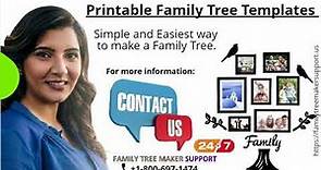 Printable Family Tree Templates [100 % Free]