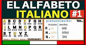 🇮🇹 ITALIANO LECCIÓN 1 EL ALFABETO Pronunciación | Italiano - Español @LatinaenItalia