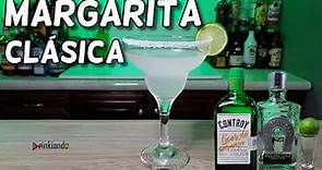 ¿Cómo Preparar LA MARGARITA CLÁSICA? 🍸 | Margarita Original | Margarita Tradicional | Drinkiando