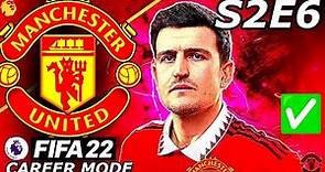 WE PLAYED HARRY MAGUIRE AT STRIKER?!😱 - FIFA 22 Manchester United Career Mode S2E6