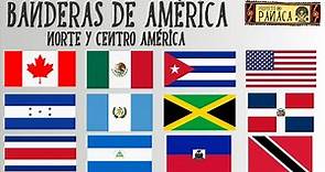 Banderas de América: Norte y Centroamérica
