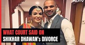 “Cruelty, Agony”: What Court Said Granting Divorce To Cricketer Shikhar Dhawan