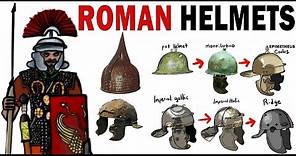 The Ancient Roman Helmet's evolution explained