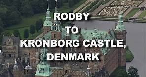 Denmark: From Rodby Harbour to Kronborg Castle (World From Above HD)