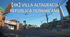 【4K】 Cruzando Por Villa Altagracia, San Cristóbal, República Dominicana