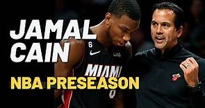 Jamal Cain Miami Heat NBA Preseason Highlights
