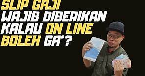 Cara Cek Slip Gaji Online