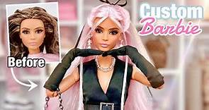 Custom Barbie Doll! Giving this Doll a Completely NEW Look - Makeover Transformation
