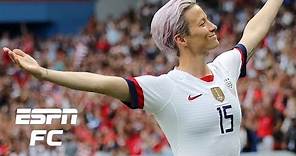 Megan Rapinoe on her goal celebration, Trump's tweets and equal pay | USWNT