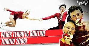 Tatjana Totmianina and Maxim Marinin's Gold Routine at Torino 2006!🥇⛸