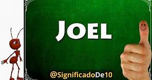 Significado del nombre Joel 【Significado de los Nombres】