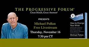 Michael Pollan Livestream