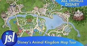 Disney's Animal Kingdom Map Tour