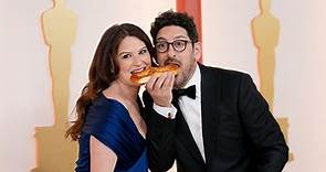 Katie Lowes, Abington native Adam Shapiro bring taste of Philadelphia to the Oscars