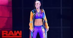 Bayley makes her official Raw debut: Raw, Aug. 22, 2016