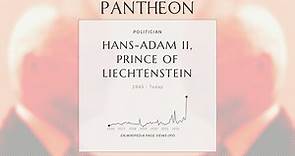 Hans-Adam II, Prince of Liechtenstein Biography - Prince of Liechtenstein since 1989