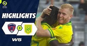 CLERMONT FOOT 63 - FC NANTES (0 - 1) - Highlights - (CF63 - FCN) / 2023-2024