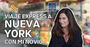 Viaje EXPRESS a NY con MI NOVIO ✈️ (24 HRS EN NUEVA YORK) | Gloria Calzada Puro Glow