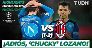 HIGHLIGHTS | Nápoli 1(1)-(2)1 Milan | UEFA Champions Leahue 2022/23 4tos | TUDN