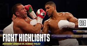 HIGHLIGHTS | Anthony Joshua vs. Kubrat Pulev