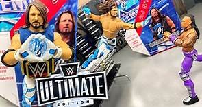 WWE ULTIMATE EDITION AJ STYLES FIGURE REVIEW!