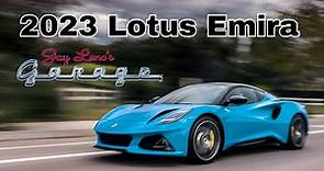 Mid-engine? Rear Wheel Drive? Manual Transmission? Meet the 2023 Lotus Emira - Jay Leno's Garage