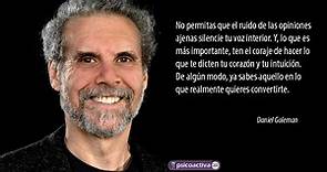 50 frases de Daniel Goleman sobre la Inteligencia Emocional