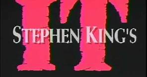 STEPHEN KING'S IT 1990 TV VIDEOCASSETTE TRAILER