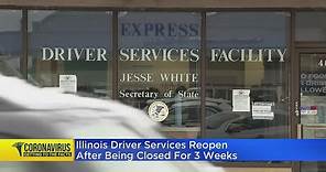 Illinois Driver Services Facilities Reopen After COVID Hiatus
