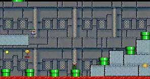Luigi: Castle On Fire (Flash Game) Gameplay