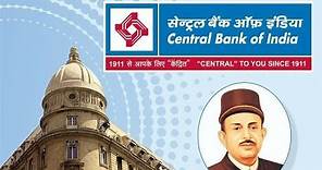 History of Central Bank of India .