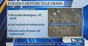 Deadly motorcycle crash